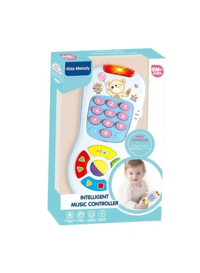 Baby Educational Musical Remote Control Toy with Lights & Sounds - Image 1
